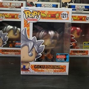 Dragon Ball Super: Goku (Ultra Instinct with Kamehameha) (NYCC Shared) Funko Pop